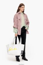 衣類 Bimba Y Lola モヘアオープンニットセーター ミント 6BZ0X0381 - 画像 (6)