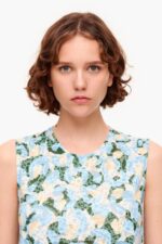 衣類 Bimba Y Lola ライトアニマルブラッシュTシャツ 青 6BZ0X0292 - 画像 (3)