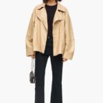 衣類 Bimba Y Lola レザージャケット キャメル 6BZ0X0475