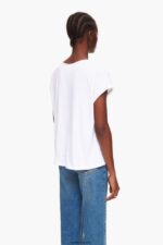 衣類 Bimba Y Lola ロゴTシャツ 白 6BZ0X0258 - 画像 (2)