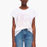 衣類 Bimba Y Lola ロゴTシャツ 白 6BZ0X0258
