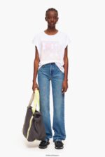 衣類 Bimba Y Lola ロゴTシャツ 白 6BZ0X0258 - 画像 (5)