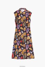 衣類 Bimba Y Lola ロングフィッシュシードレス 黒 6BZ0X0176 - 画像 (5)