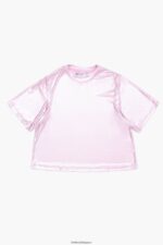 衣類 Bimba Y Lola 光沢のあるTシャツ ピンク 6BZ0X0311 - 画像 (5)