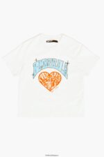衣類 Bimba Y Lola 大学ロゴTシャツ 白 6BZ0X0277 - 画像 (5)