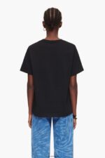 衣類 Bimba Y Lola 大学ロゴTシャツ 黒 6BZ0X0276 - 画像 (3)