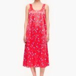 衣類 Bimba Y Lola 小さなハートプリントドレス 赤 6BZ0X0201